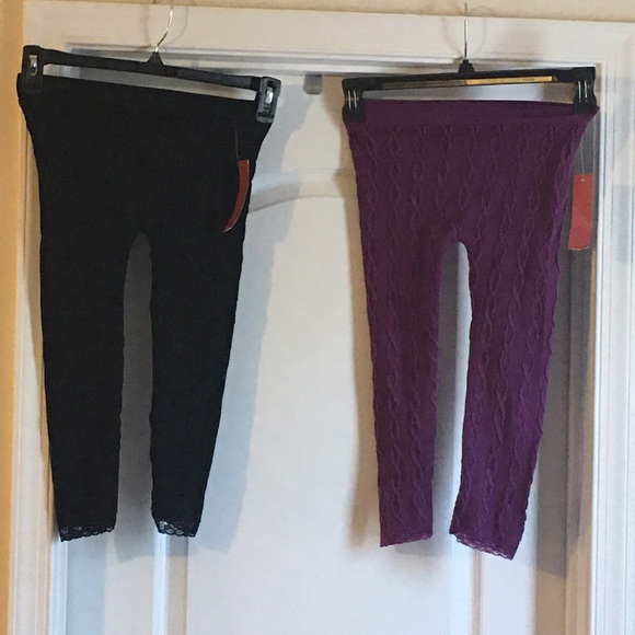 Girls NWT - SZ 7-16 Crush Leggings (2 Pairs) - Picture 1 of 7